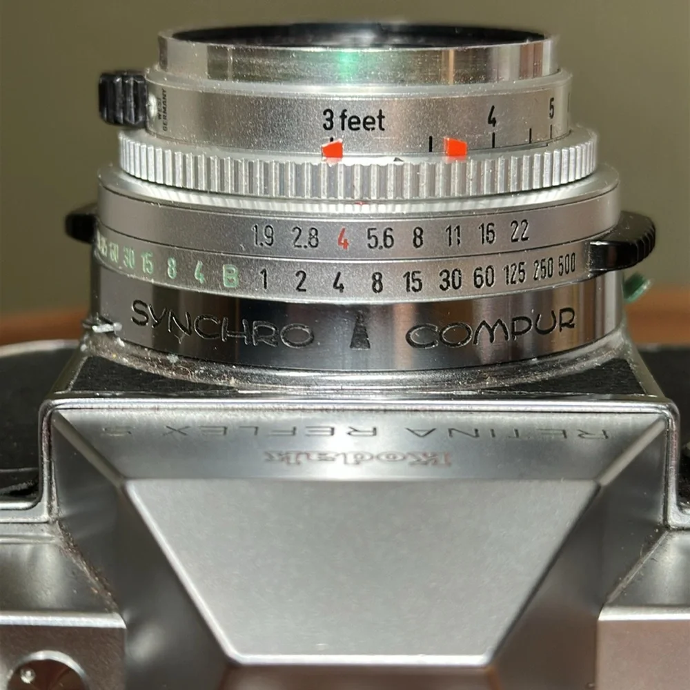 Kodak Retina Reflex S Camera + Case – for Repair/Display